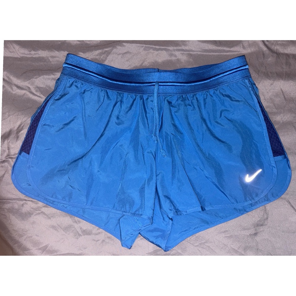 Nike Dri-FIT Women's‎ Blue Elite Digital Track & Field Racing Shorts, Small